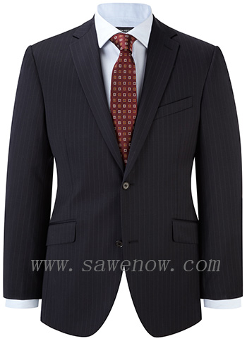 深圳商務西裝定制SWN84142正面