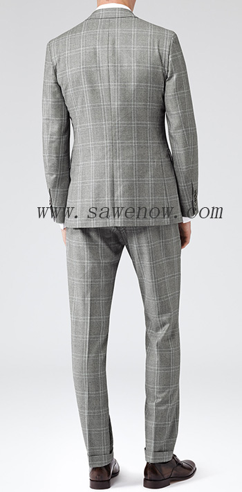 定制男士西裝SWN84602背面