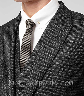 男士套裝西服定制SWN84612細節展示