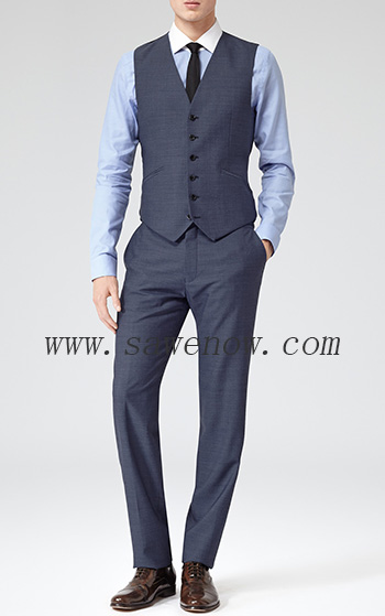 商務套裝西服定制SWN84609馬夾