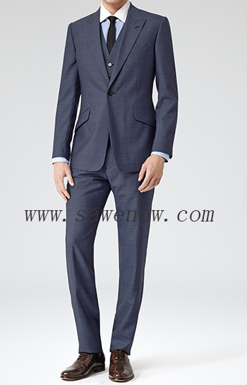 商務套裝西服定制SWN84609正面