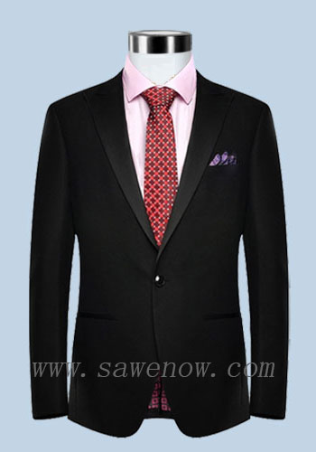 黑色商務西服SWN841023