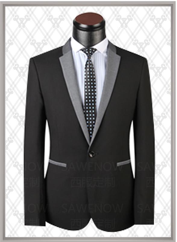 薩維諾正裝西服款式SWN162A01上衣