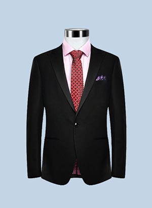 黑色商務西服SWN841023